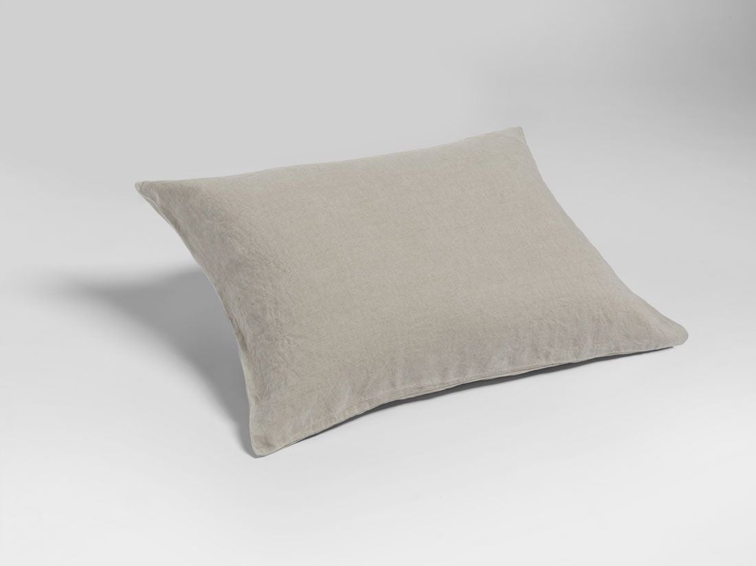 Örngott tvättat linne natural