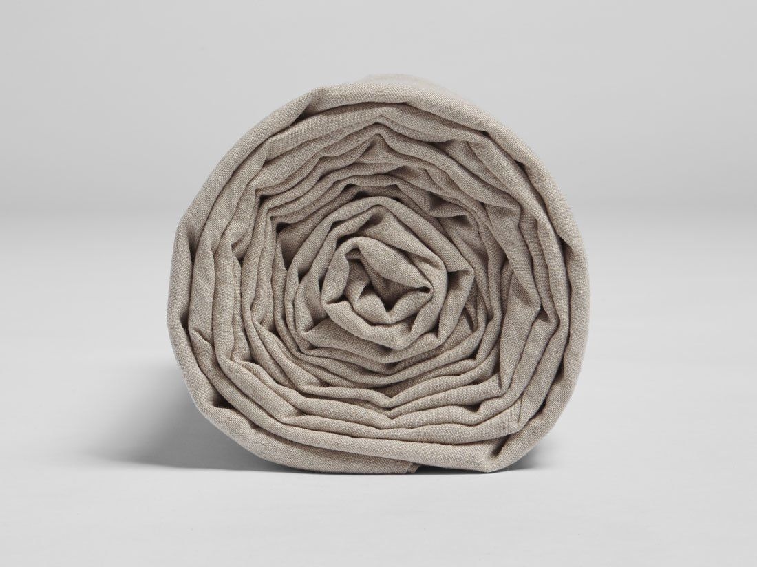 Lakan tvättat linne natural