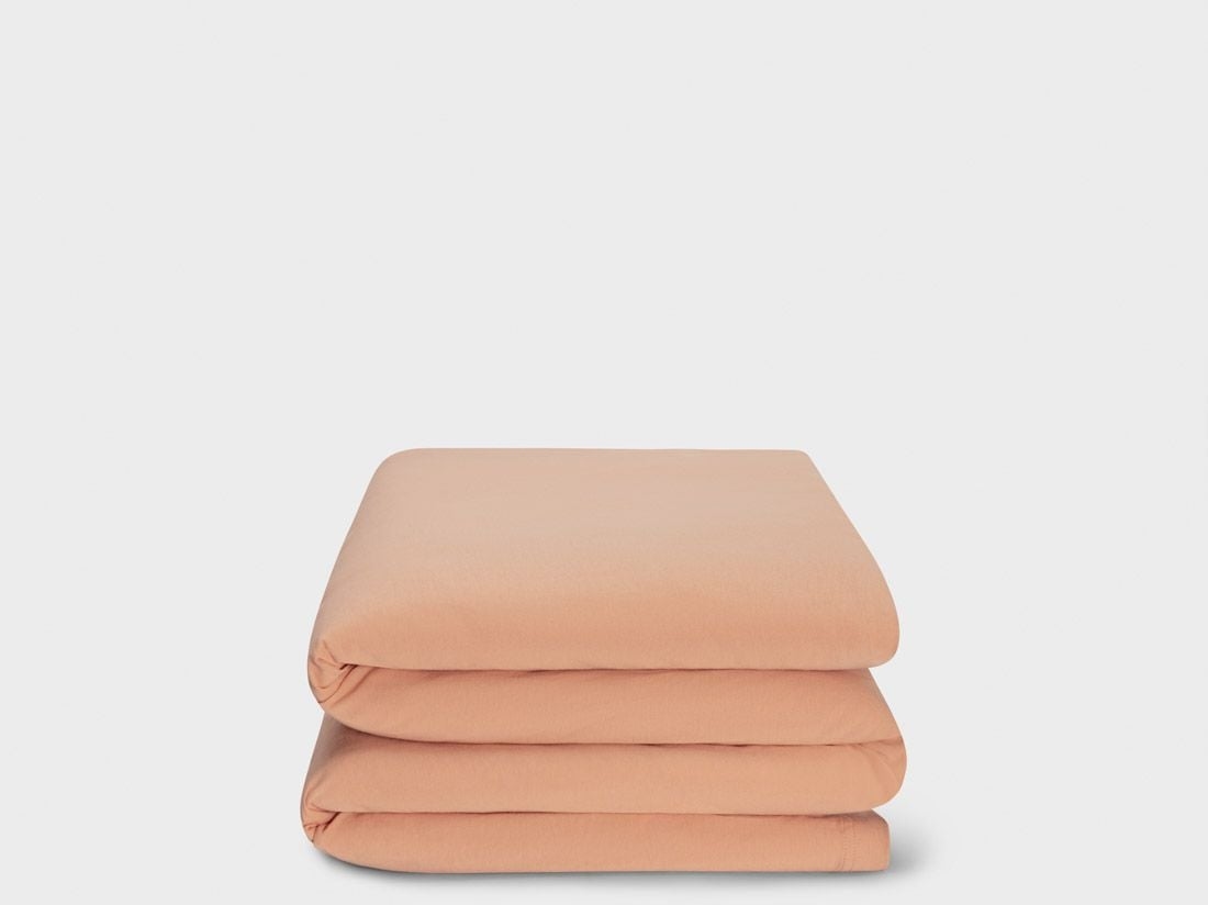 Påslakan för barn jersey perfect peach