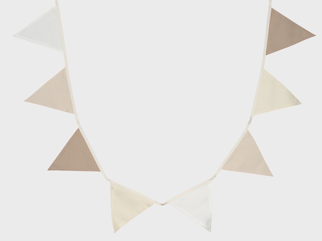 Vimpel bomull neutral 3.6m