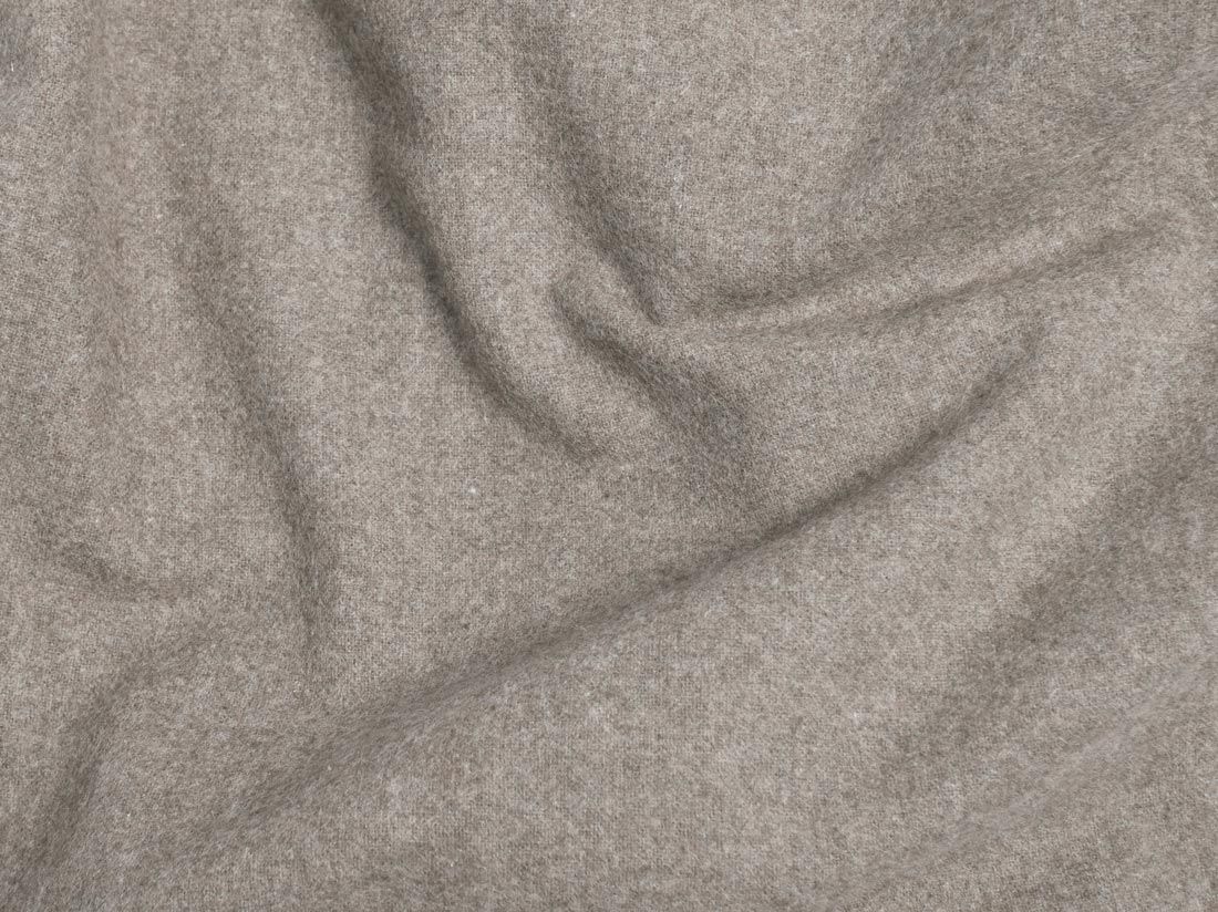 Örngott för sidosovare flanell stone brown 37x160