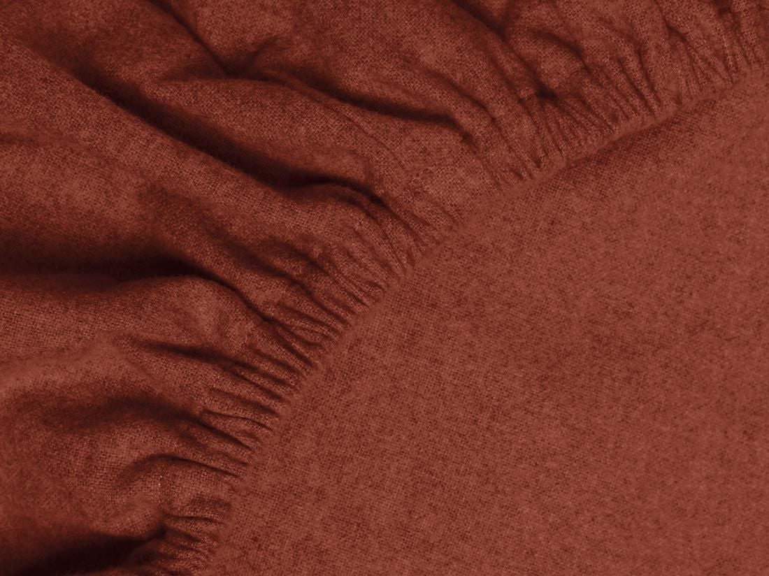 Dra-på-lakan flanell red velvet