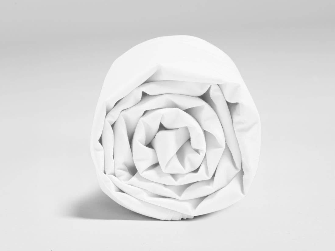 Lakan percale pure white