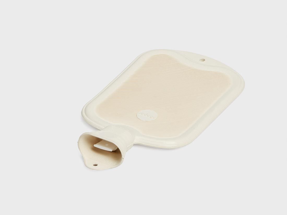 Varmvattenflaska i naturgummi warm white 2 L