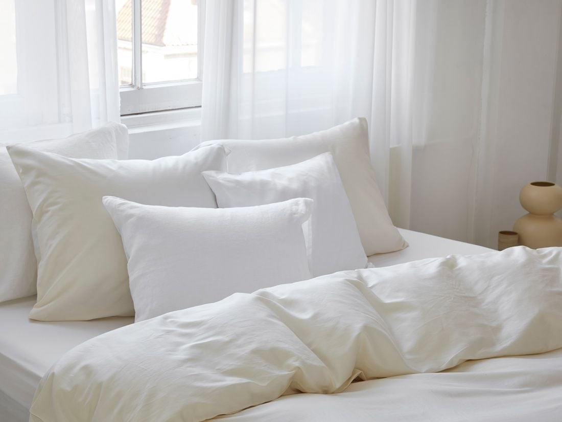 Örngott bomullssatin natural