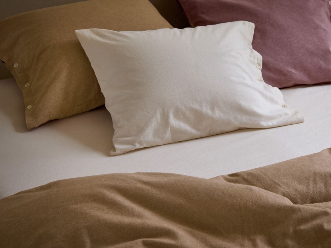 Örngott flanell honey chambray