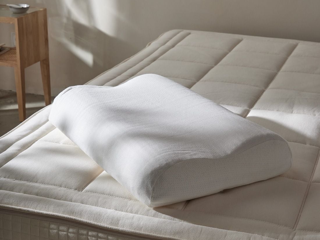 Kudde naturlig latex wave 44x63x11 / 13 medium