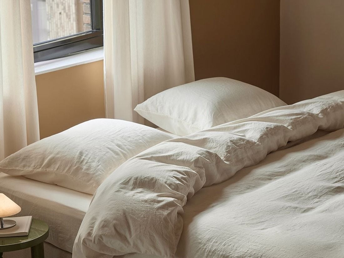 Örngott hampa/bomull soft cream