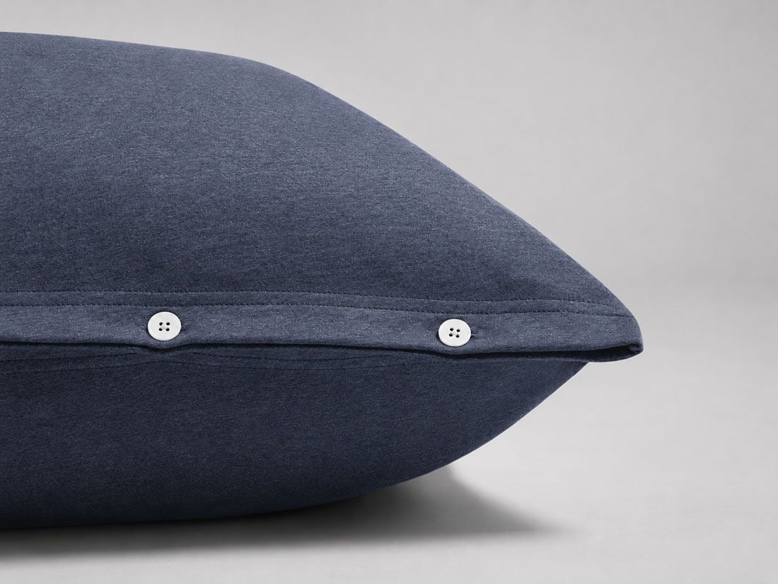 Örngott jersey indigo blue