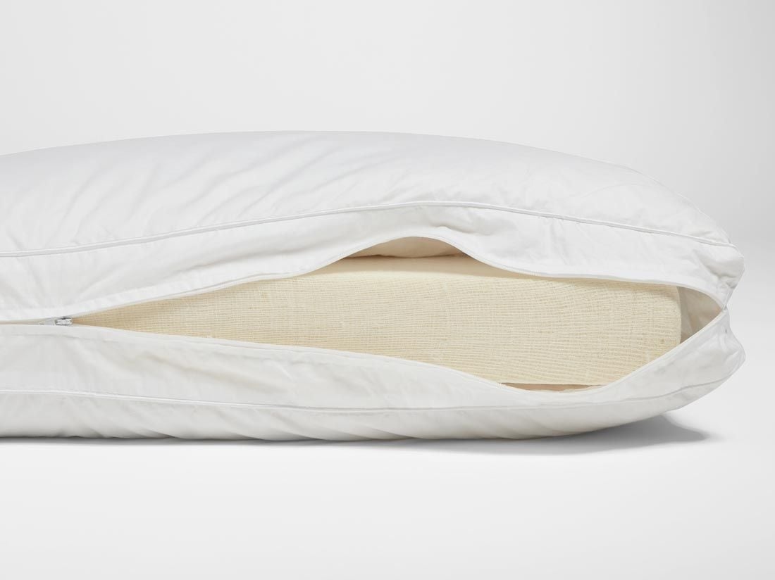 Kudde dun latex 50x70 mjuk