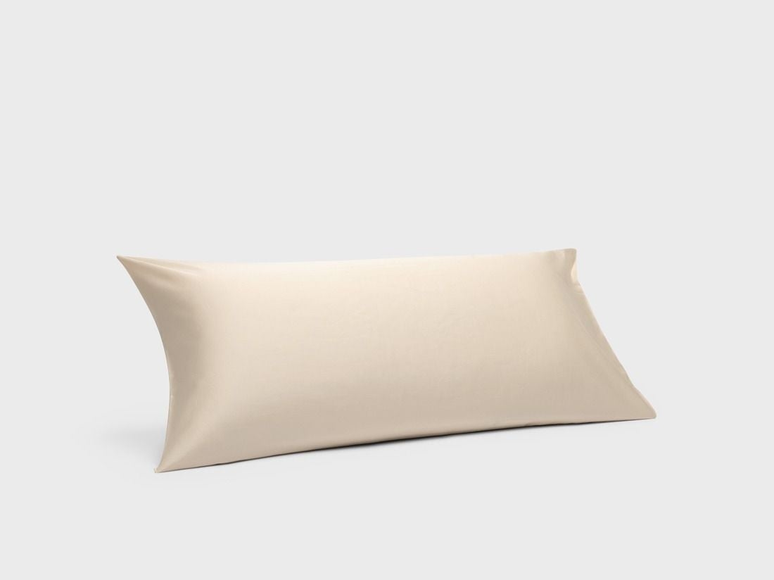 Örngott bomullssatin almond milk