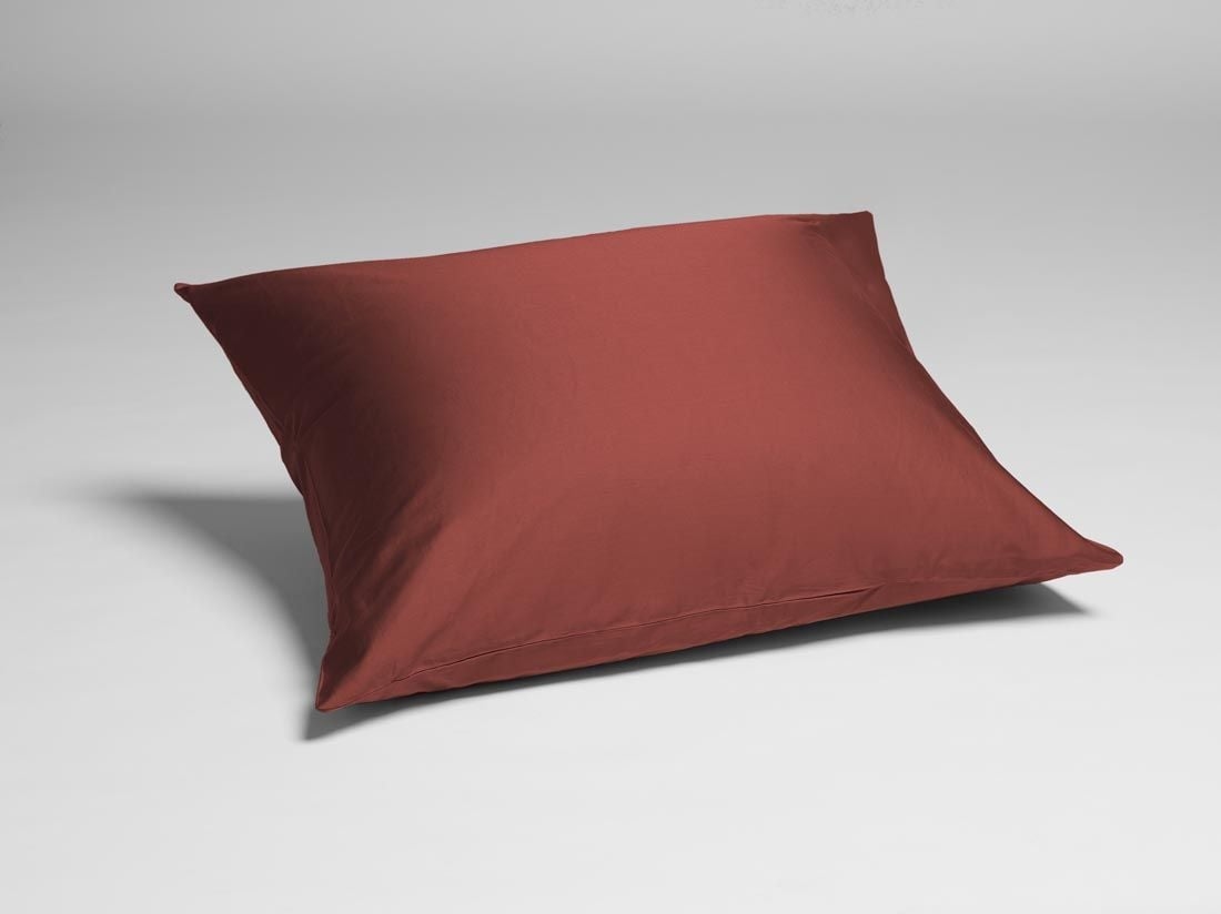 Örngott bomullssatin radiant red