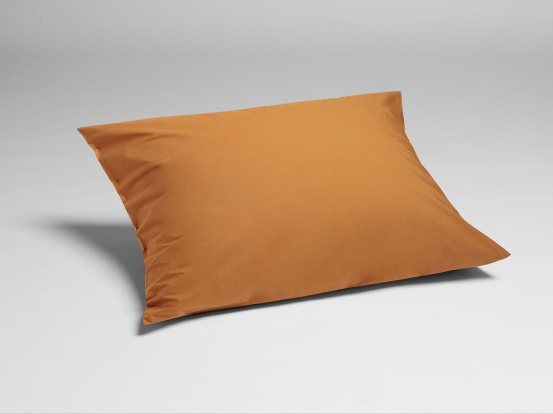 Örngott percale ochre yellow