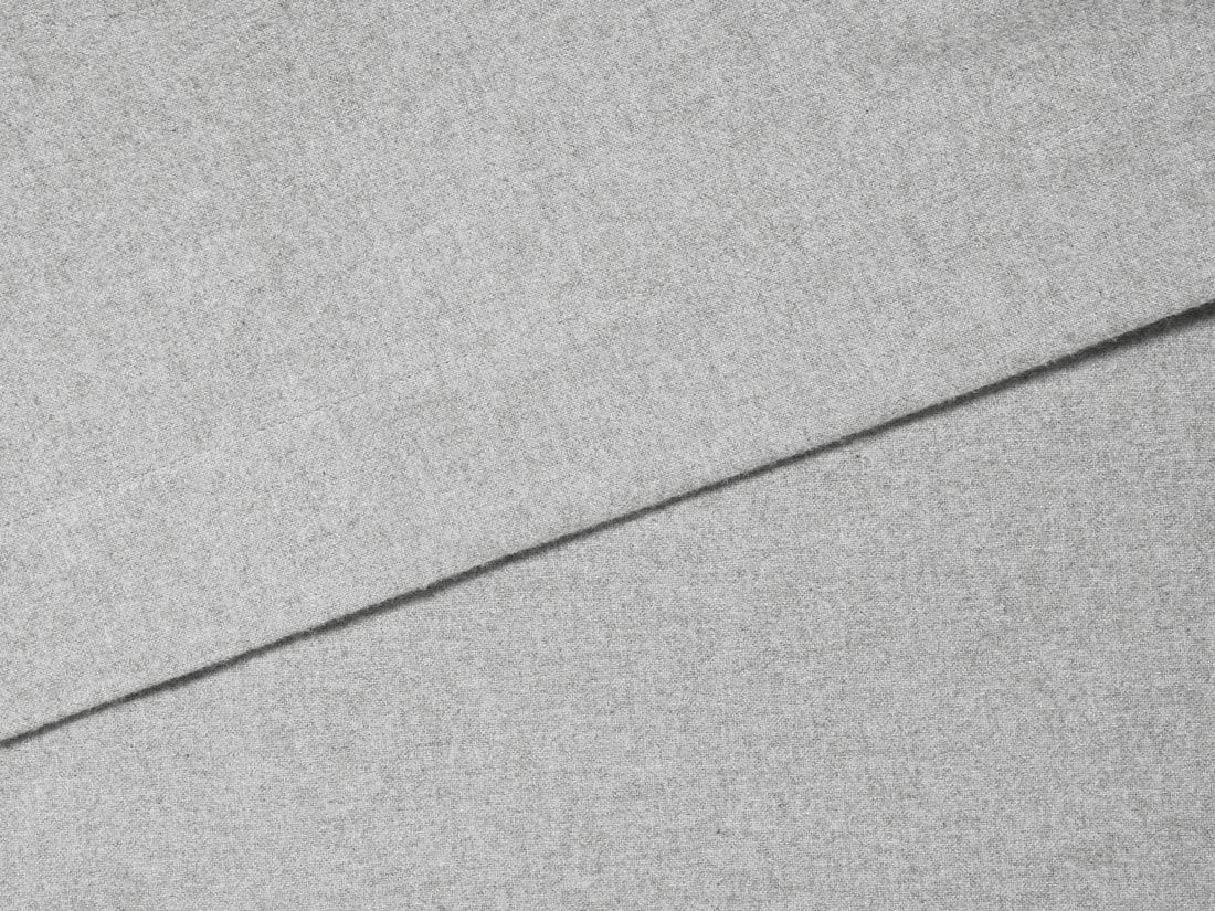 Lakan flanell light grey