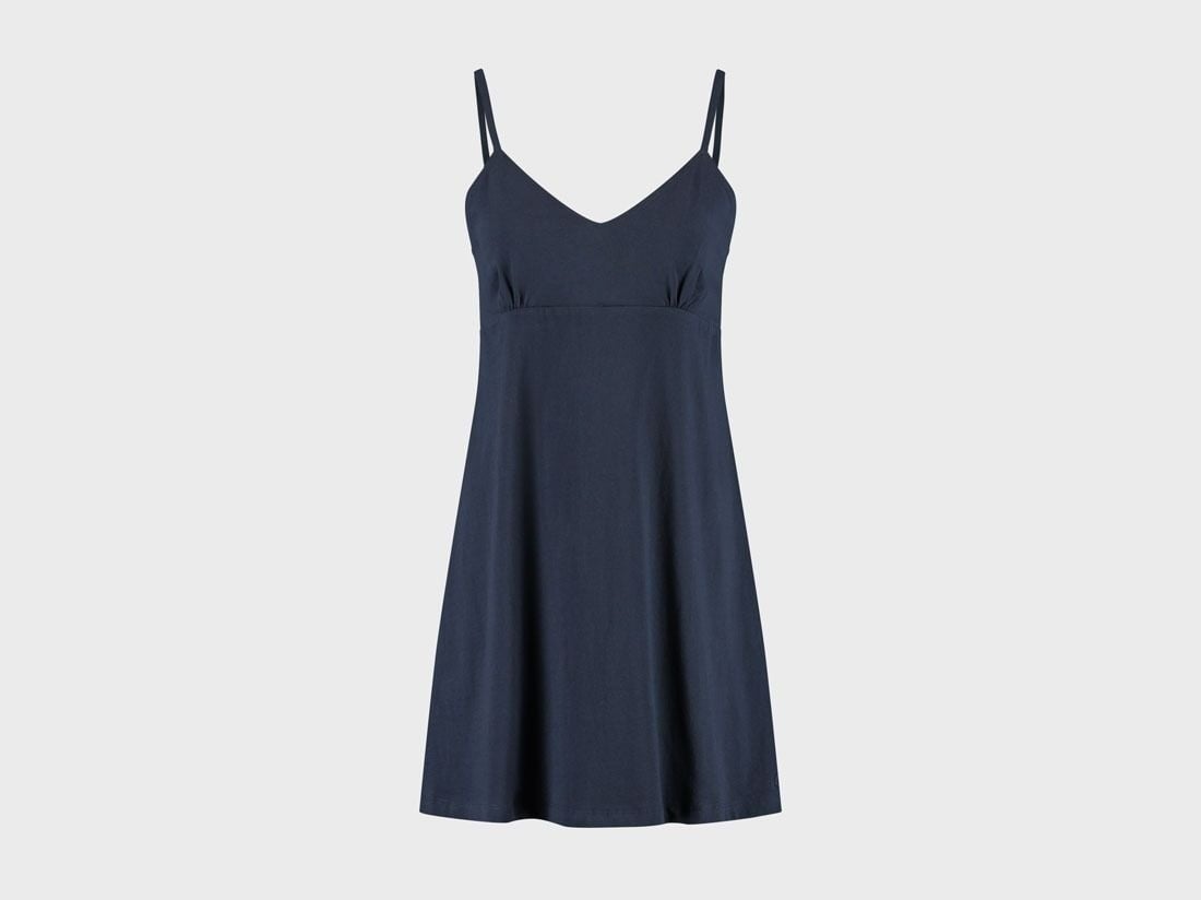 Slipklänning jersey midnight blue