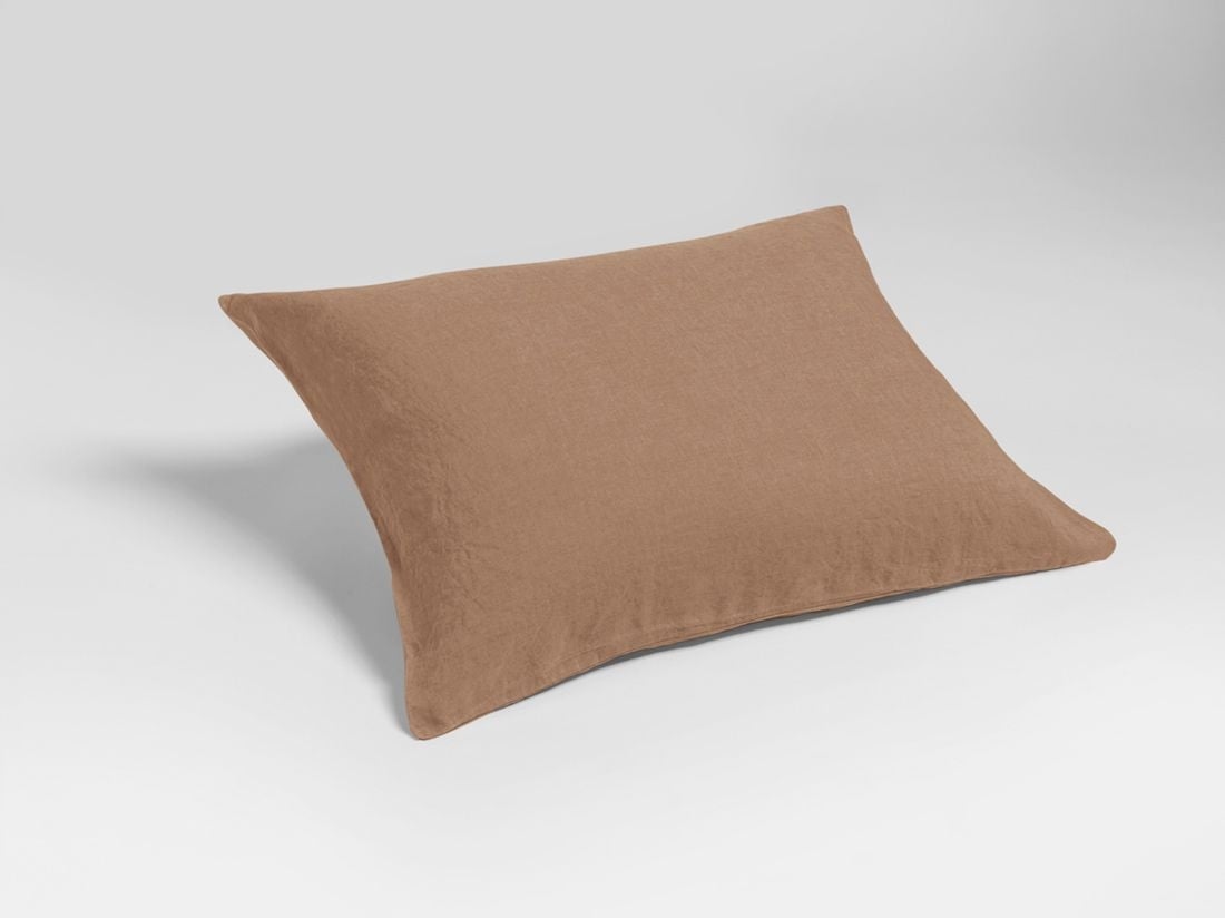 Örngott tvättat linne hazel