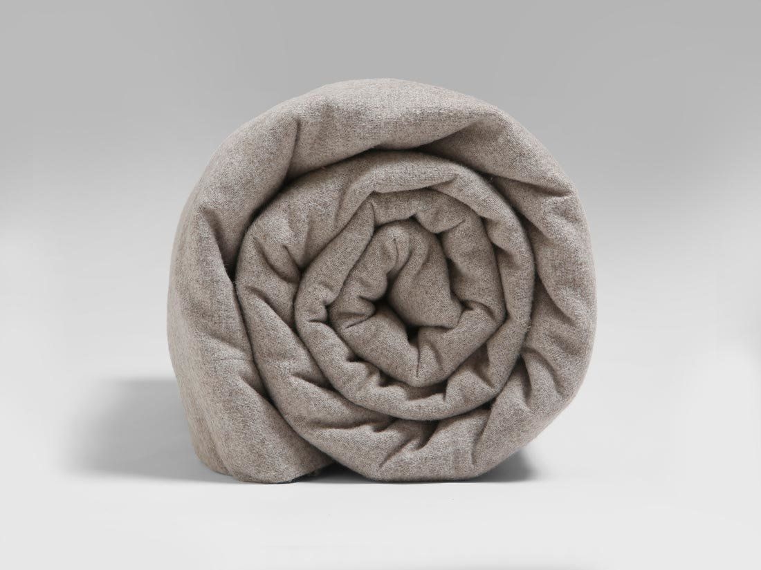 Lakan flanell stone brown