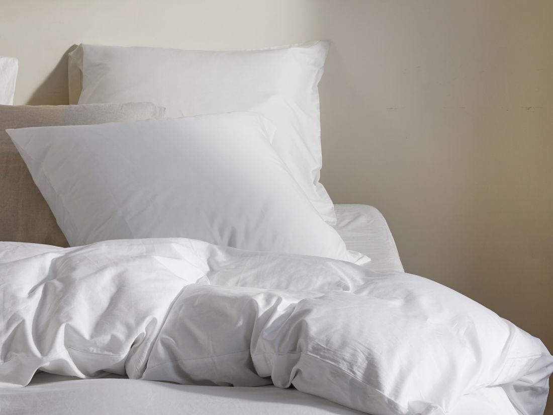 Örngott bomullssatin pure white