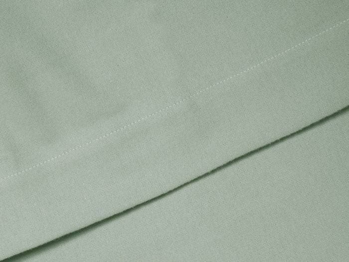 Lakan flanell pale green