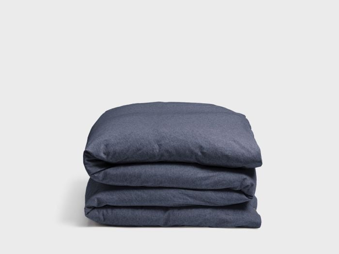 Påslakan för barn jersey indigo blue