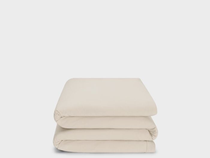 Påslakan för barn jersey sunrise white