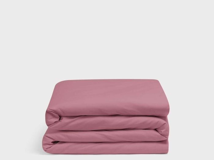 Påslakan för barn bomullspercale raspberry dream