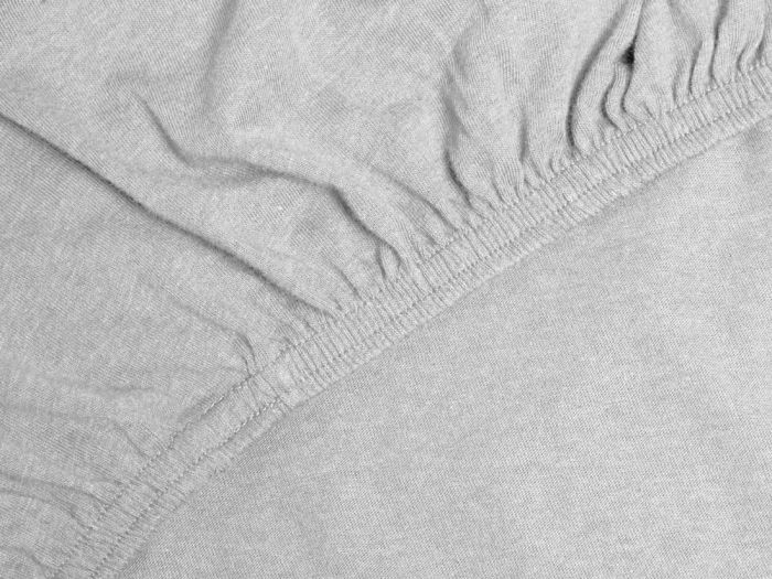 Dra-på-lakan jersey white grey