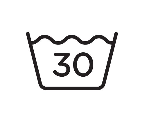 Tvättas i max 30°C Tvättas i max 30°C